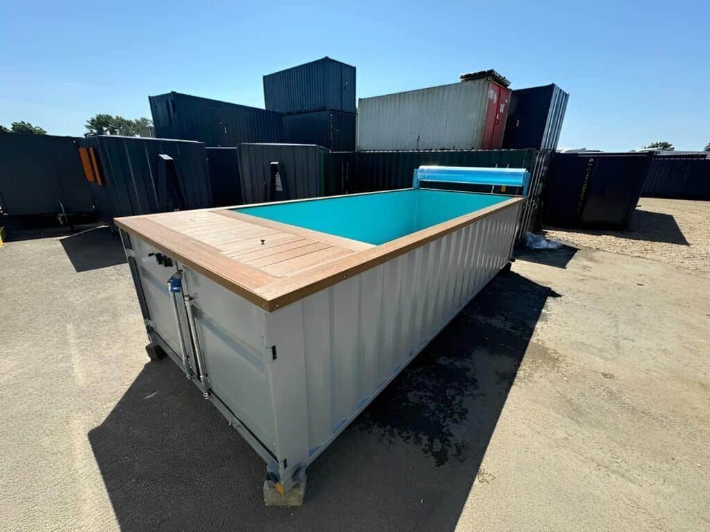 20ft Portable Container Swimming Pool | Caribbean Blue Outdoor Swimming Pool - Image 14