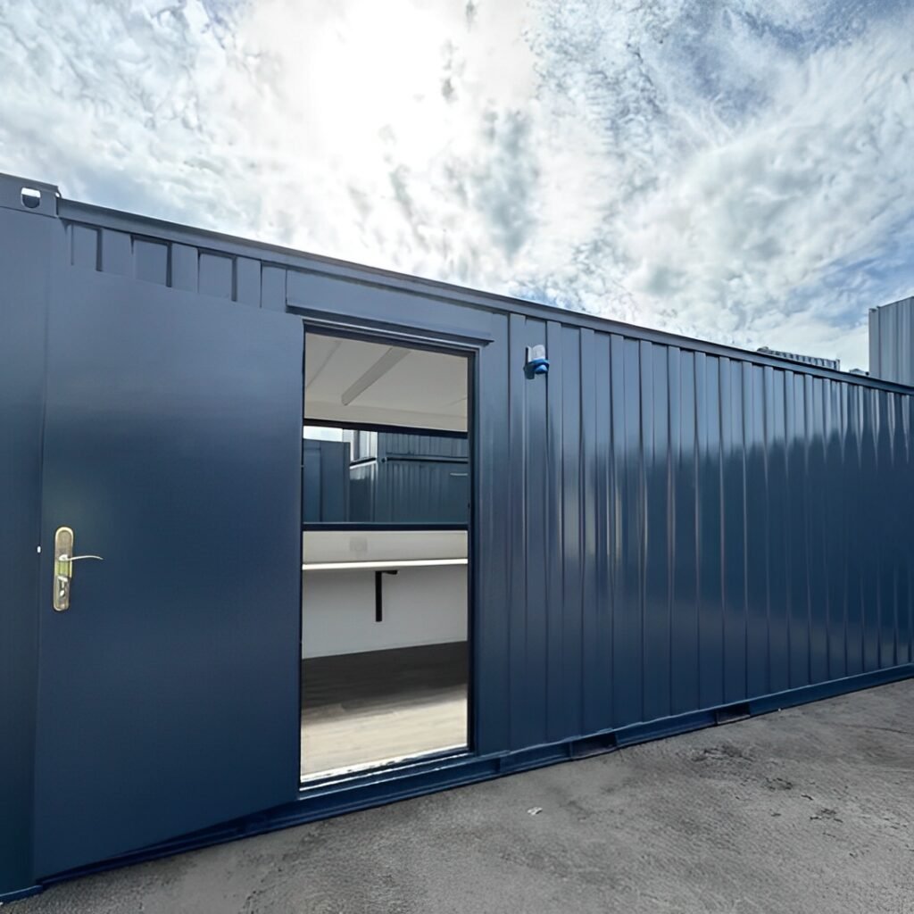 21ft x 8ft Custom Cabin Office / Canteen | Picture Windows | Portable Building - Image 3