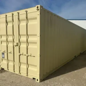 40ft Mobile Office Shipping Container with Storage (18/22) (40HCMOS1822)