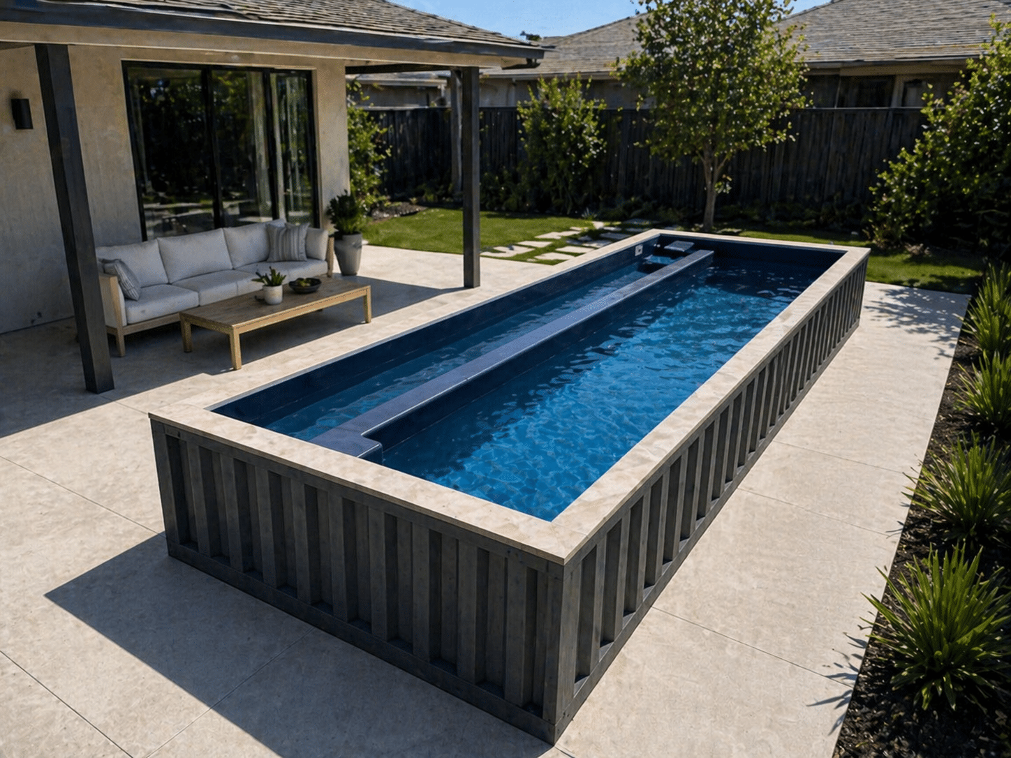 40FT Luxury Swimming Container Pool - Image 6