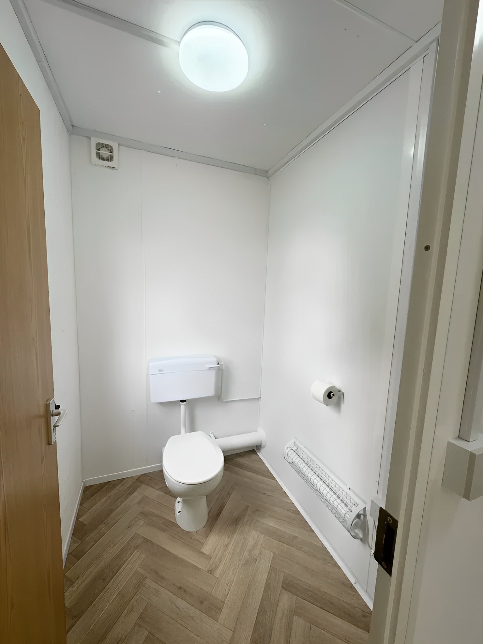 Custom 32Ft × 10ft Cabin Office + Canteen + 1+1 WC Wash Rooms Anti-Vandal - Image 13