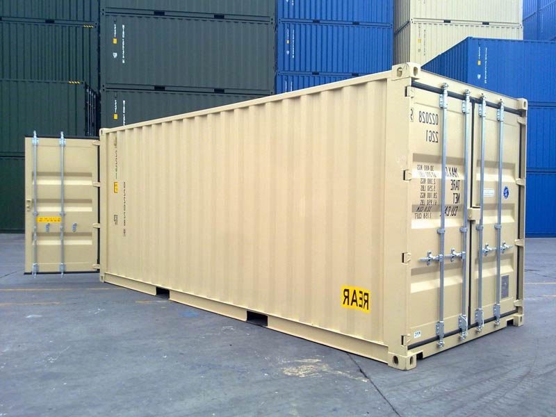 New 20ft Double Door Shipping Container in Miami, Florida - Image 3