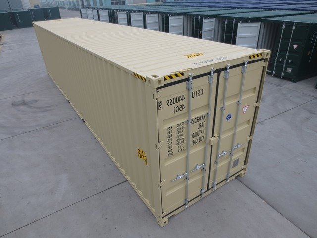New 40ft Double Door High Cube Shipping Container in Jacksonville, Florida