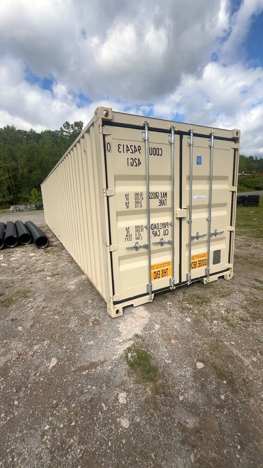 New 40ft Standard Shipping Container in Houston, Texas