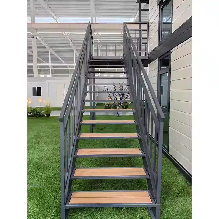 4 Bedroom 2 Story Luxury Modular Container Home Villa – Fully Furnished Prefabricated Portable House with Balcony - Image 2