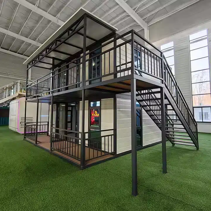 4 Bedroom 2 Story Luxury Modular Container Home Villa – Fully Furnished Prefabricated Portable House with Balcony - Image 5