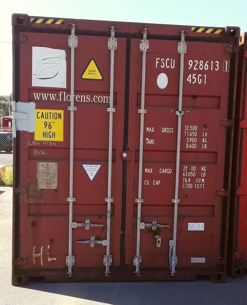Used 40ft High Cube Shipping Container in Columbus, Ohio