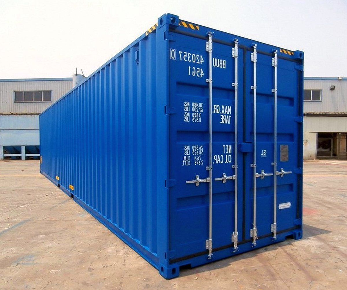 Used 40ft High Cube Shipping Container in Houston, Texas