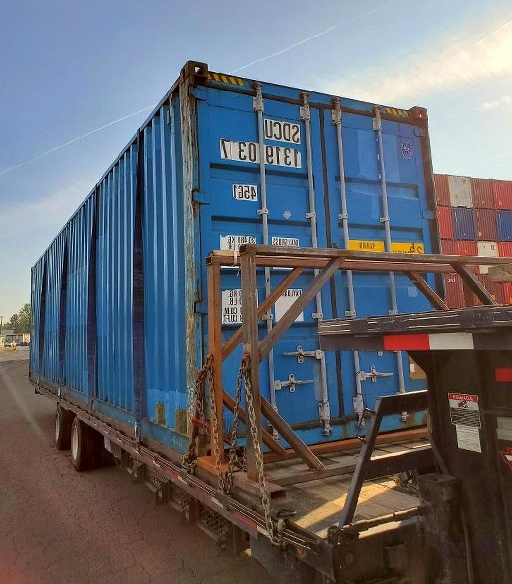 Used 40ft High Cube Shipping Container in El Paso, Texas