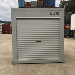 10ft High Cube Roll Up Door Garage Container