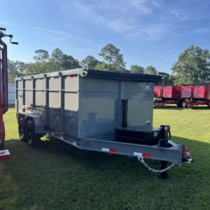 7x16TA2 Titan Pro Series Dump Trailer Charcoal