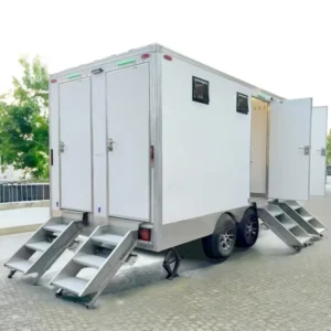 Luxury Mobile Bathroom Trailer Portable Restroom Trailer Mobile Toilet Trailer