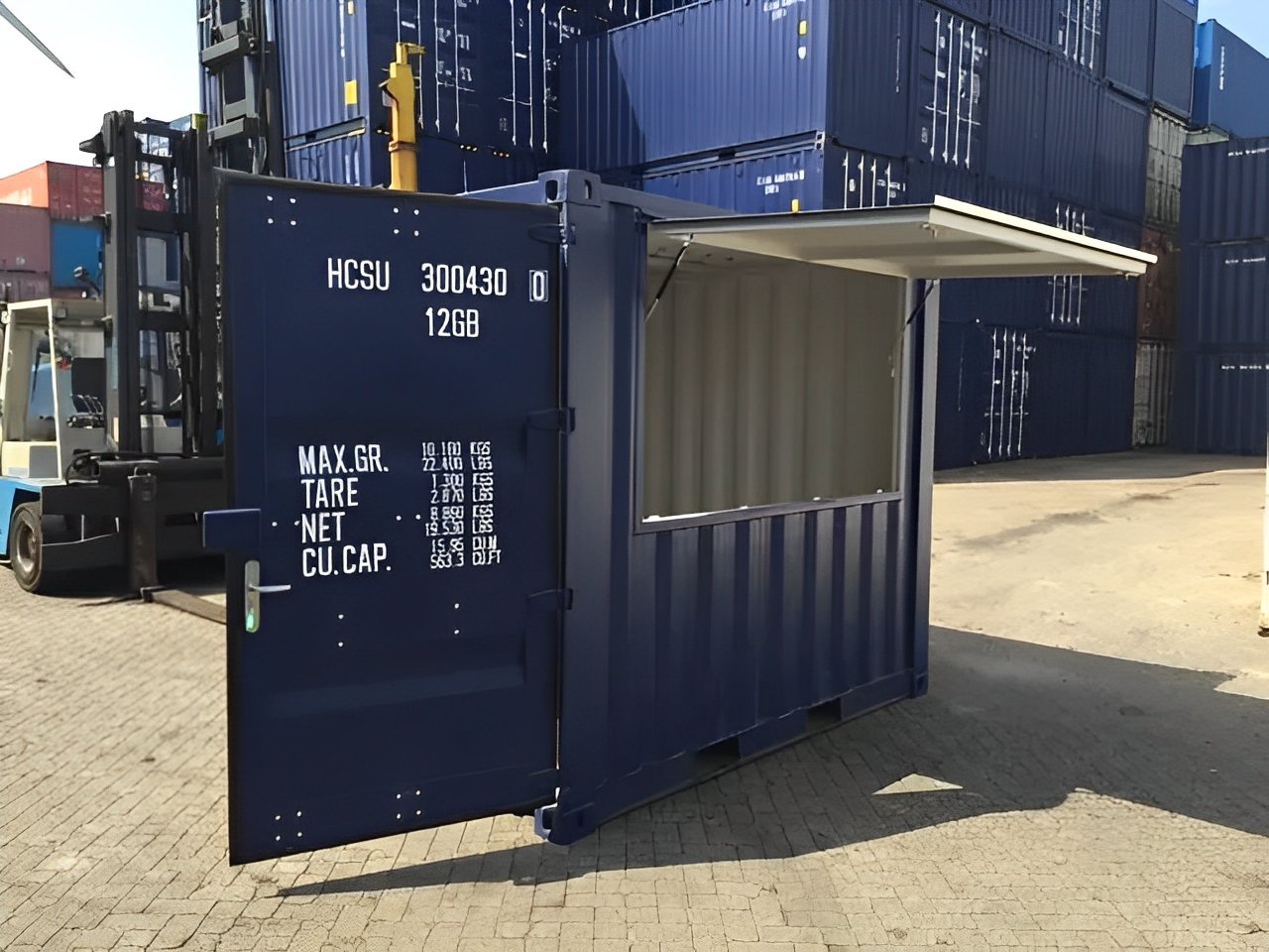 10ft Bar Shipping Container - Portable Corten Steel Container Bar