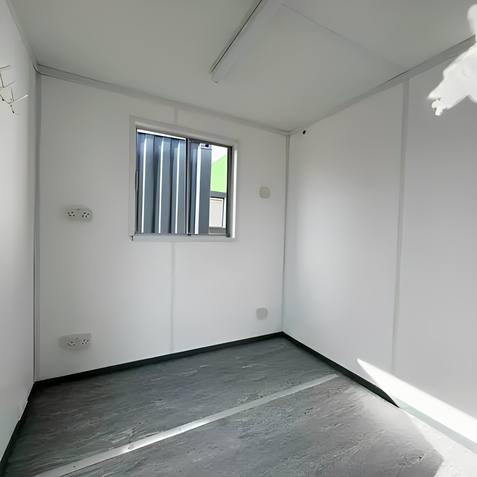 10ft x 8ft Portable Shipping Container Office – Anti-Vandal Steel Office Building - Image 3