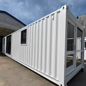 40ft Converted Shipping Container Office - Fully Insulated Portable Steel Office