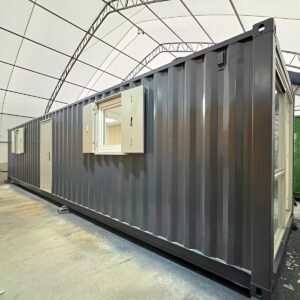 40ft x 8ft Converted Shipping Container Office