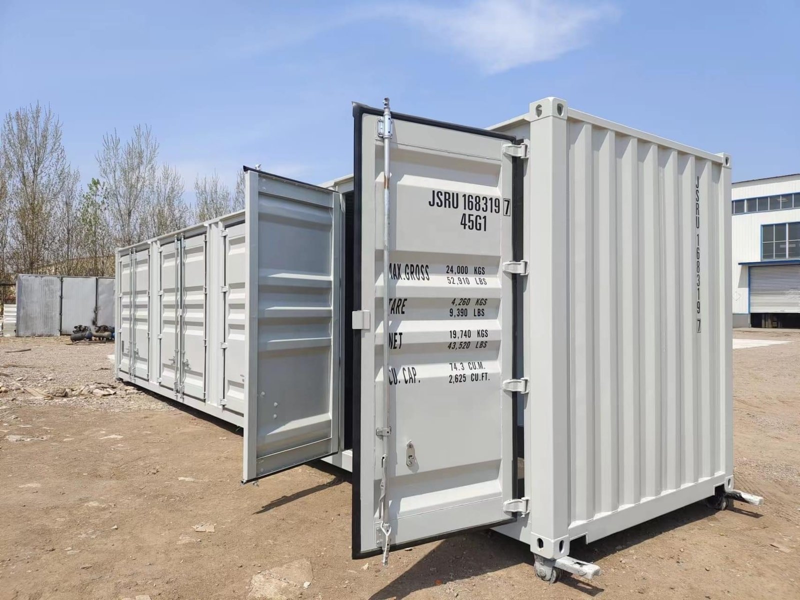 New 40ft High Cube Open Side Shipping Container in Jacksonville, Florida - Image 2